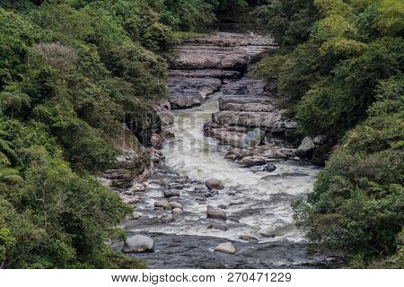 El Estrecho, Narrows Of River Magdalena In Colombia