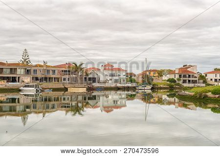Velddrif, South Africa, August 22, 2018: A View Of The Port Owen Marina In Velddrif In The Western C