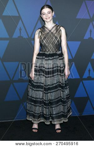 LOS ANGELES - NOV 18:  Thomasin Harcourt McKenzie at the 10th Annual Governors Awards at the Ray Dolby Ballroom on November 18, 2018 in Los Angeles, CA