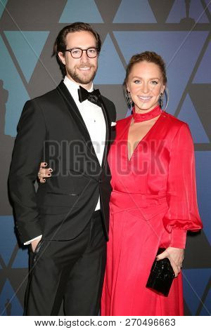 LOS ANGELES - NOV 18:  Marc Albu, Annie Starke at the 10th Annual Governors Awards at the Ray Dolby Ballroom on November 18, 2018 in Los Angeles, CA