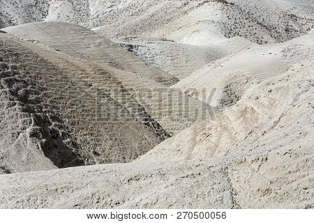 Ravines Formed By Torrents Of Water That Fall From The Hills The Few Times It Rains In The Judaean D