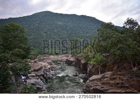 Mountain Portion In Hogenakkal Falls