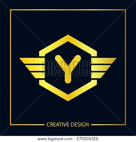 Initial Letter Y Logo Vector Photo Free Trial Bigstock