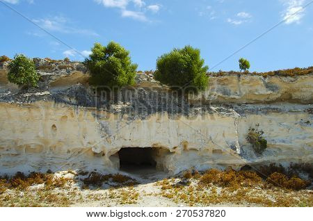 Abandoned Limestone Quarry - Robben Island - South Africa