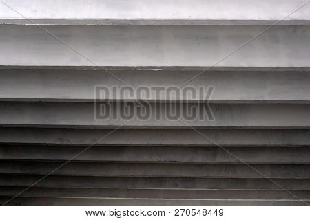 Concrete Fishbone Or Leaf Design Background Leaf