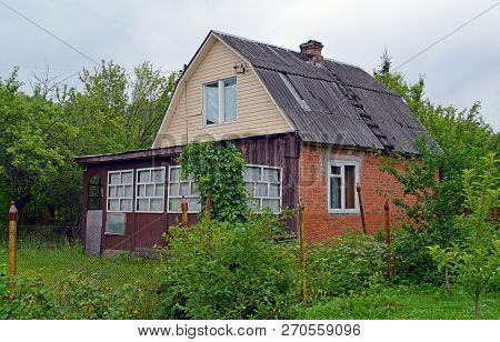 Old Country House, Offered For Sale, On An Overgrown Plot