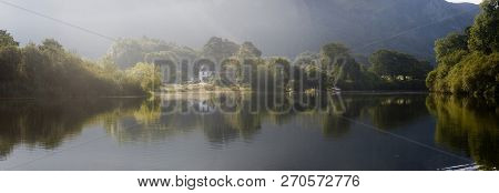 House On Derwent Water, Lake District, Cumbria, England