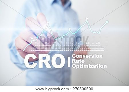 Conversion Rate Optimization, Cro Concept And Lead Generation.