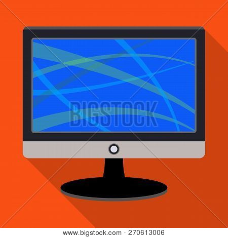 Vector Illustration Of Laptop And Device Symbol. Set Of Laptop And Server Stock Vector Illustration.