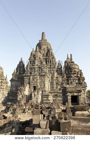 Prambanan Temple In Yogyakarta, Java Island, Indonesia