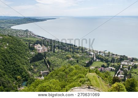 View Of The New Athos From The Iberian Mountain, Abkhazia