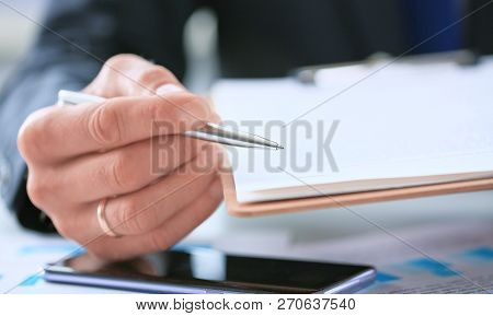 Businessman Gives Pen Offers To Sign New Job Employment Contract