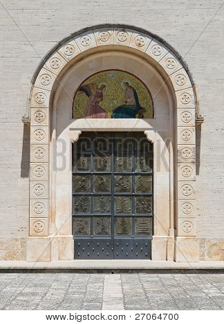 Madonna della Scala Abbey. Noci. Puglia. Italien.