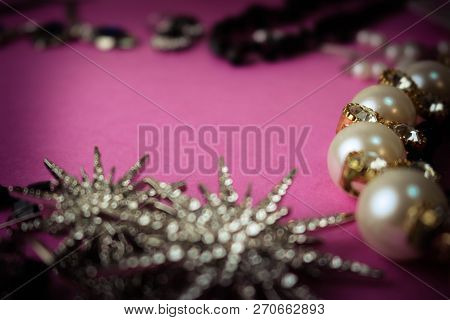 Beautiful Precious Shiny Jewelery Trendy Glamorous Jewelry Set, Necklace, Earrings, Rings, Chains, B