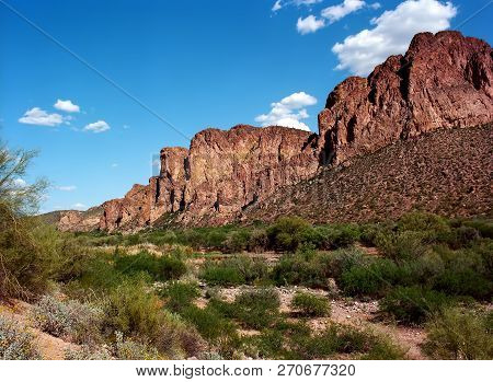 Usury Mountain Park Near Phoenix Arizona Maricopa County
