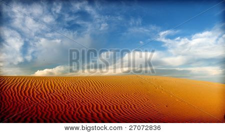 사막 사하라 파노라마