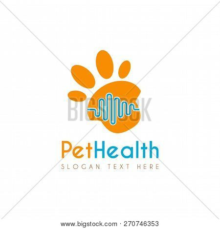 Vector Pet Medical Clinic Health Design Logo Template