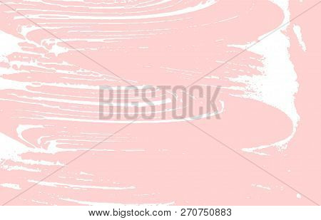 Grunge Texture. Distress Pink Rough Trace. Fresh Background. Noise Dirty Grunge Texture. Resplendent