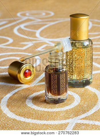 Arabian Attar In A Mini Bottle. Concentrated Oud Oil Perfume