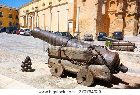 Chinchilla Montearagon by Saint James Way of Levante at La Mancha Spain