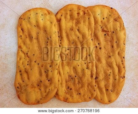 Tortas de canamones bread from Castile La Mancha in Spain