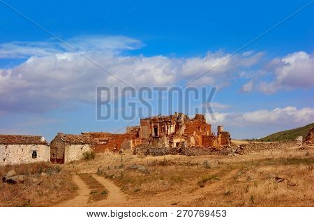 Silo de tellez in Toledo at Saint James Way in Castile La Mancha of Spain