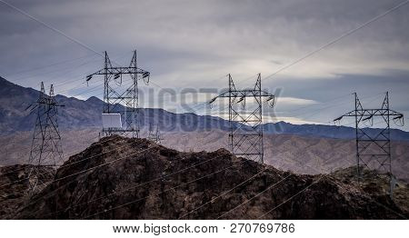 Scenes Around Hoover Dam And  Mike O'callaghan - Pat Tillman Memorial Bridge Plaza