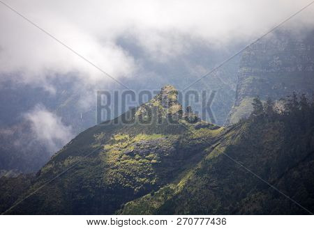 View The Pass Boca Da Encumeada On Madeira Island. Portugal