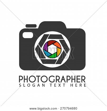 Vector Shutter Camera Logo Icon Symbols App Icon Brand Identity