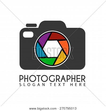 Vector Shutter Camera Logo Icon Symbols App Icon Brand Identity