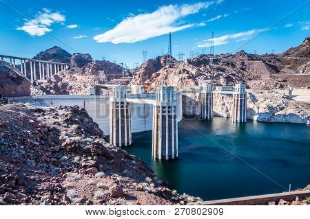 Scenes Around Hoover Dam And  Mike O'callaghan - Pat Tillman Memorial Bridge Plaza