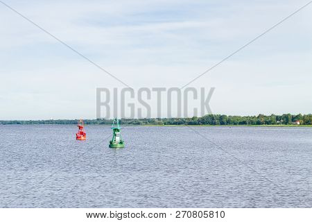 View Of The Gulf Of Finland In Summer From The Pier