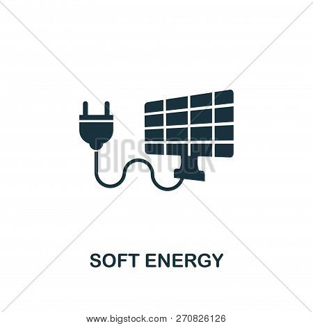 Soft Energy Icon. Premium Style Design From Urbanism Icon Collection. Ui And Ux. Pixel Perfect Soft 