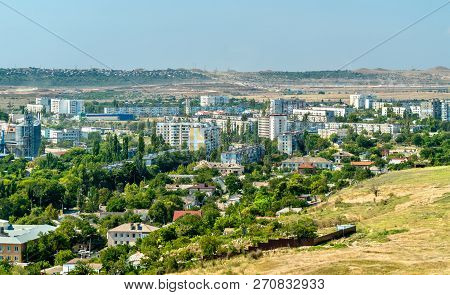 View Of Kerch City From Mount Mithridat In Crimea