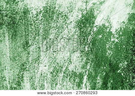 Weathered Green Toned Meral Grungy Wall Texture