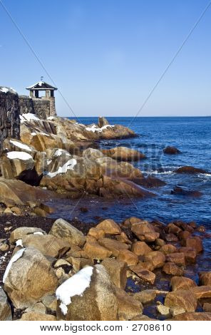 Spiaggia d'inverno