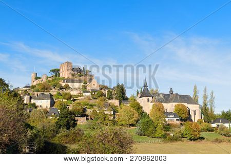 Village Turenne in French Limousin