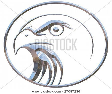 Silver eagle tecken