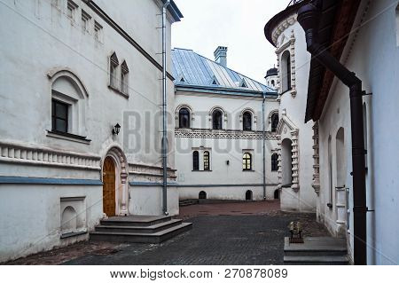 Architecture In Ancient Slavic Style. Feodorovsky Cathedral In St. Petersburg.