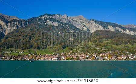 Beautiful Scenery Of Lake Brienz, Switzerland