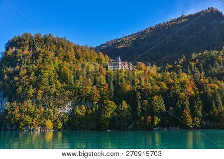 Beautiful Scenery Of Lake Brienz, Switzerland