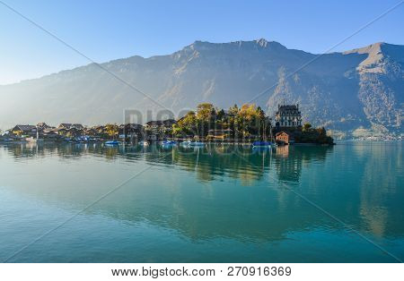 Beautiful Scenery Of Lake Brienz, Switzerland