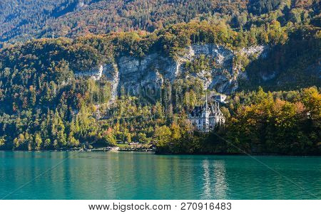 Beautiful Scenery Of Lake Brienz, Switzerland