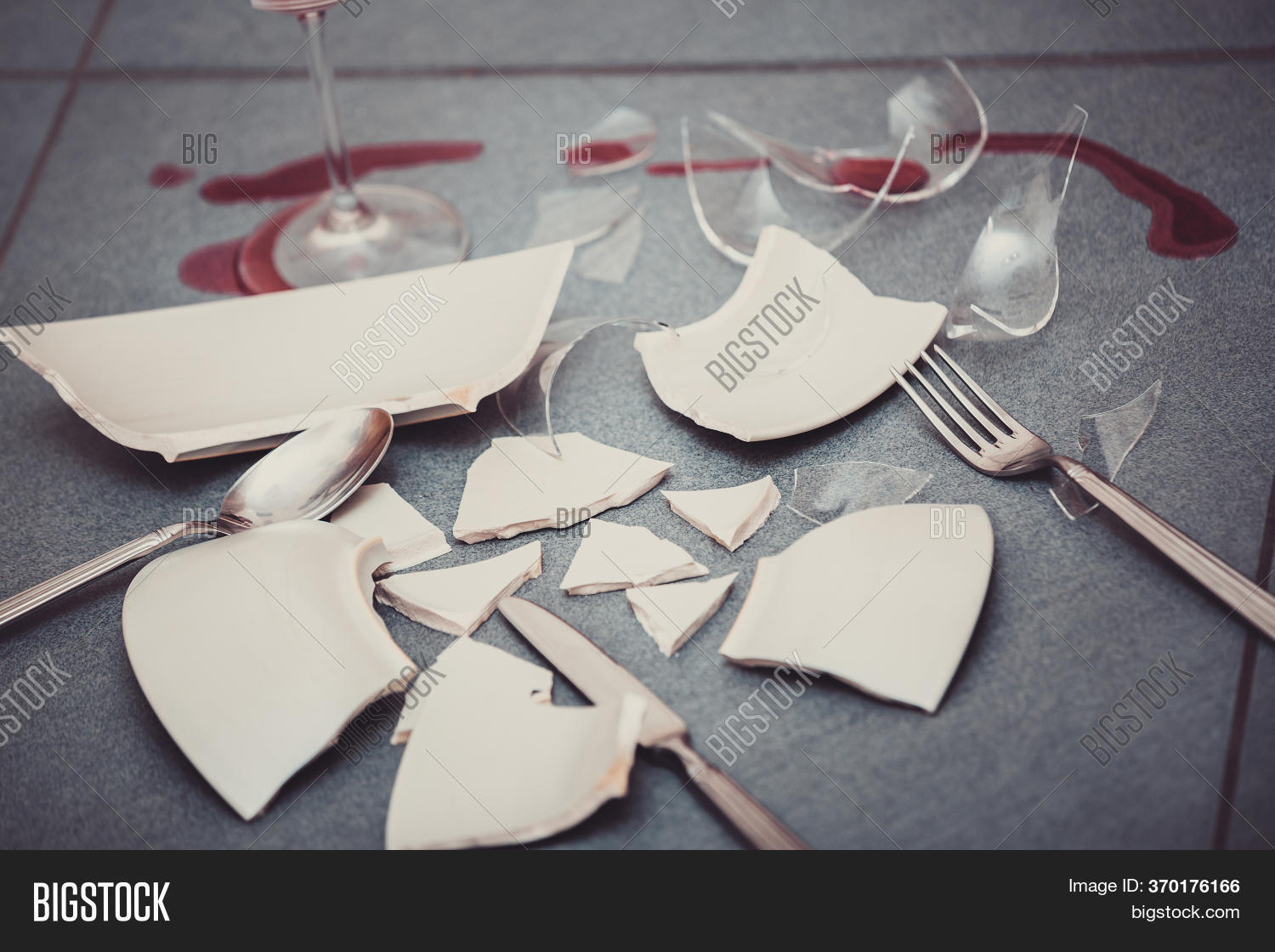 Broken Plate Broken Image & Photo (Free Trial) Bigstock