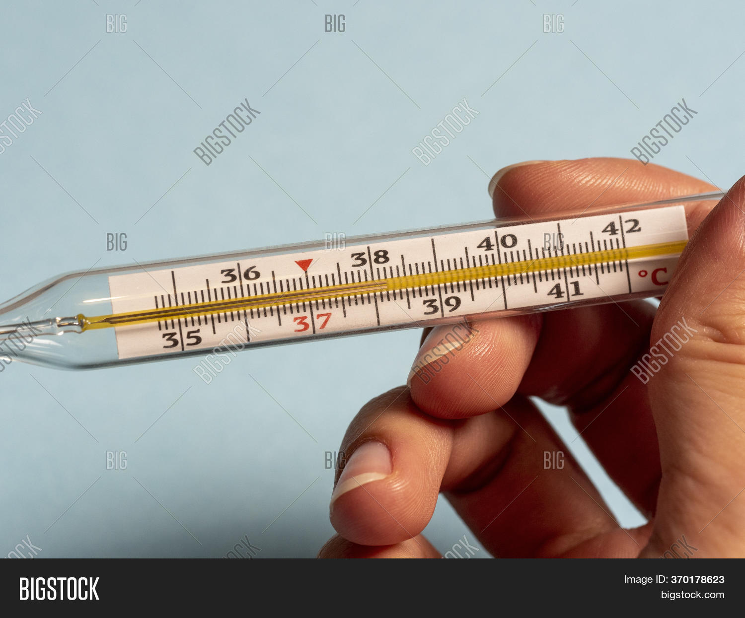 Mercury Thermometer On Image & Photo (Free Trial) Bigstock