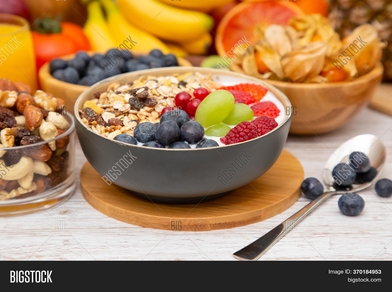 Group Fruits Breakfast Image & Photo (Free Trial) Bigstock