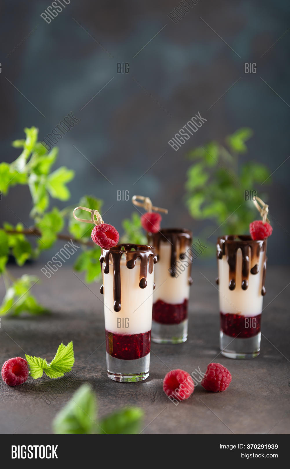 Raspberry Vodka Shots Image & Photo (Free Trial) Bigstock