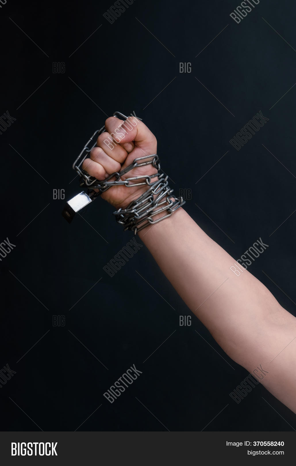 Hand Chain Fist Lock Image & Photo (Free Trial) | Bigstock