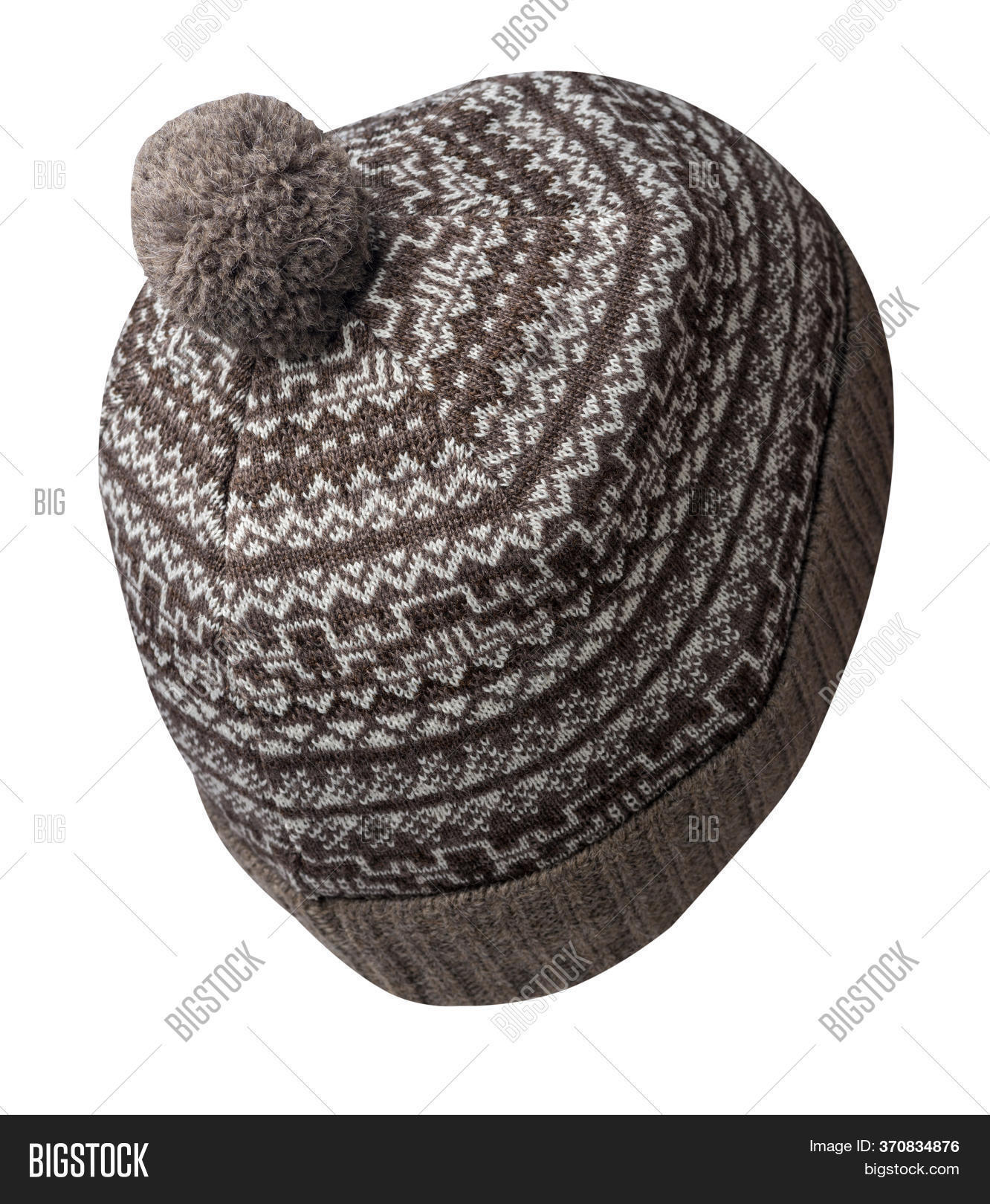 Knitted Brown White Image & Photo (Free Trial) Bigstock