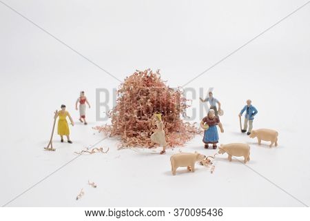 The Mini Of Figure Of The Farm. , A Mini Of Figure Of The Farm.